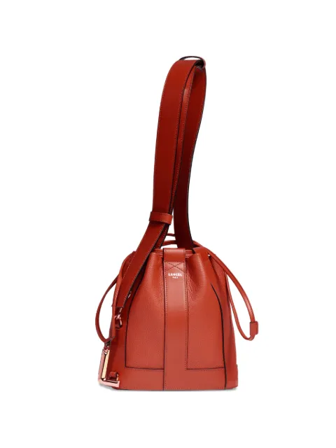 Lancel Elles leather bucket bag Orange A13979D0TU