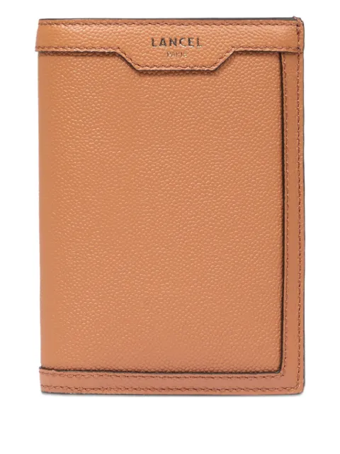 Lancel compact leather wallet Brown A1384720TU