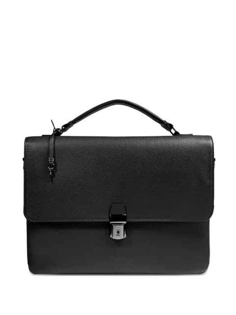 Lancel leather top-handle briefcase A1380610TU