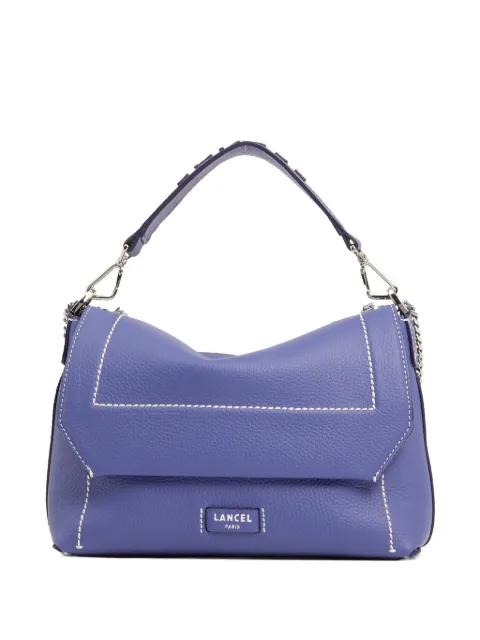Lancel Ninon flap-detail leather satchel Blue A13782T8TU