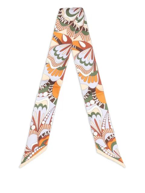 Lancel floral-motif headband Green A113347UTU