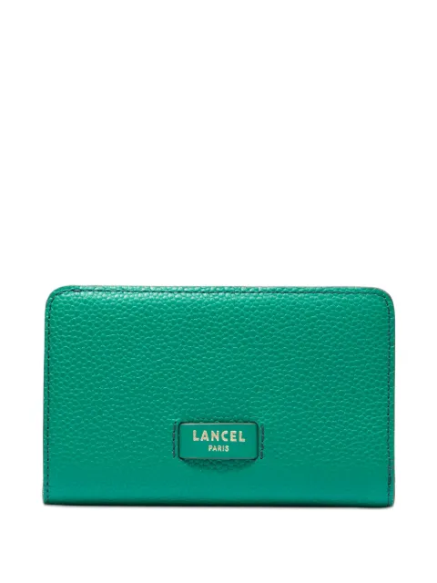 Lancel leather bi-fold wallet Green A11123GZTU