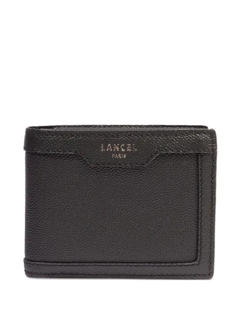 Lancel compact leather wallet Black A1384810TU