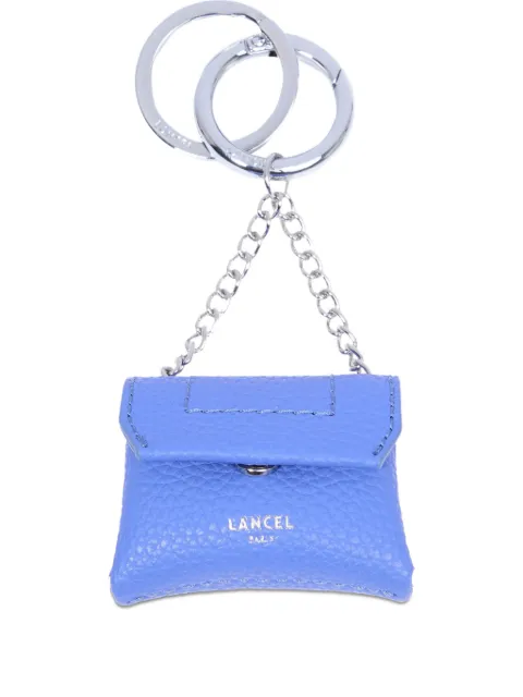 Lancel Ninon leather keyring Blue A13898T8TU
