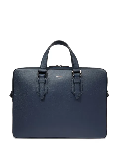 Lancel leather buckle-fastening briefcase bag Blue A134324DTU