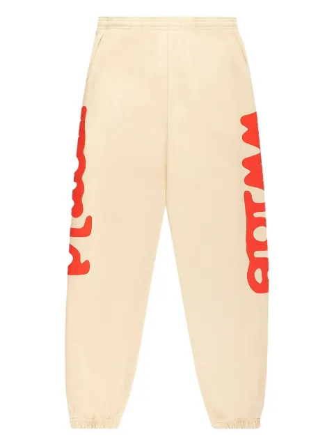 SP5DER Beluga logo-print sweatpants Neutrals SP5DER155