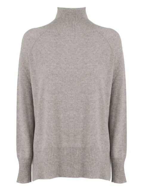 Kangra high-neck raglan-sleeve pullover Grey 252059