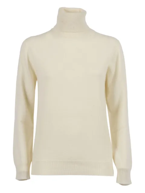 Kangra seamless turtleneck sweater White 251105
