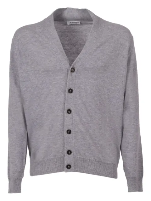 Kangra V-neck buttoned cardigan Grey 200862