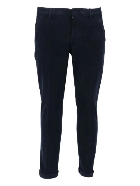 DONDUP corduroy straight trousers Blue UP235VS0028UPT0