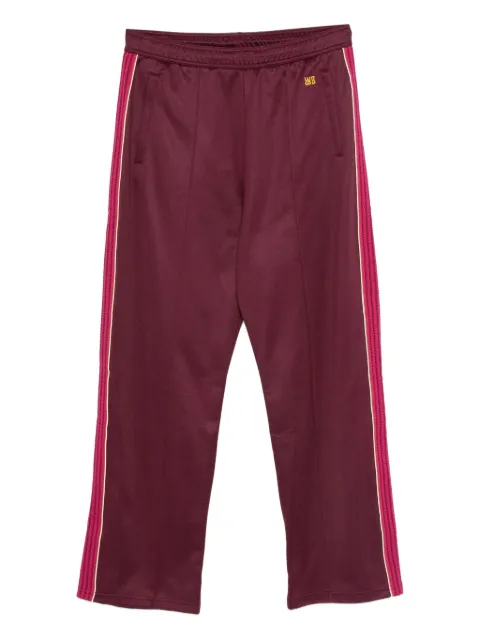 Wales Bonner side-stripe track pants Red MA25JE14JE10350