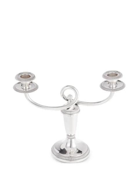 Christofle Royaumont two-light candelabra (24cm x 19cm) Silver 3570660504448