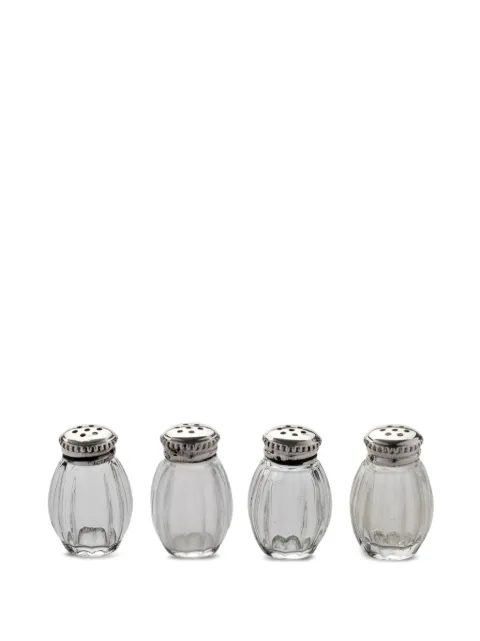Christofle Perles salt shakers (set of four) Silver 3570660516335