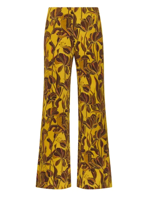 MALIPARMI Lily's Ballet floral trousers Yellow JH400970655