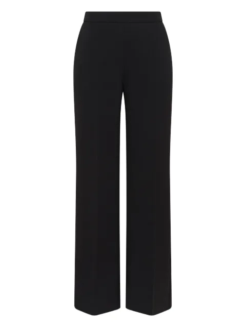 MALIPARMI pressed-crease trousers Black JH757950166