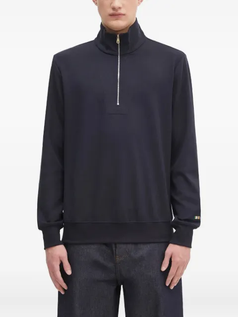 Paul Smith zip-neck multi-stripe sweatshirt Blue M1R631ZTP4724
