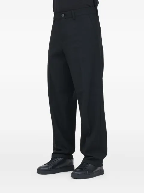 SELECTED button fly trousers Black 16096226BLACK