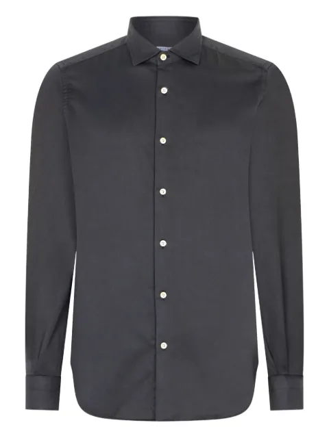 Boglioli long-sleeved button-down shirt Grey 615TSB585700108