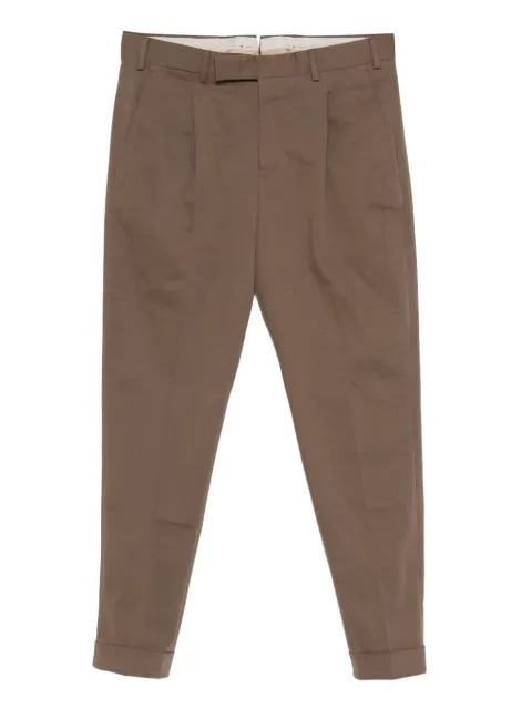 PT Torino pleated cuffed trousers Neutrals RSZAZ40FWDSD75