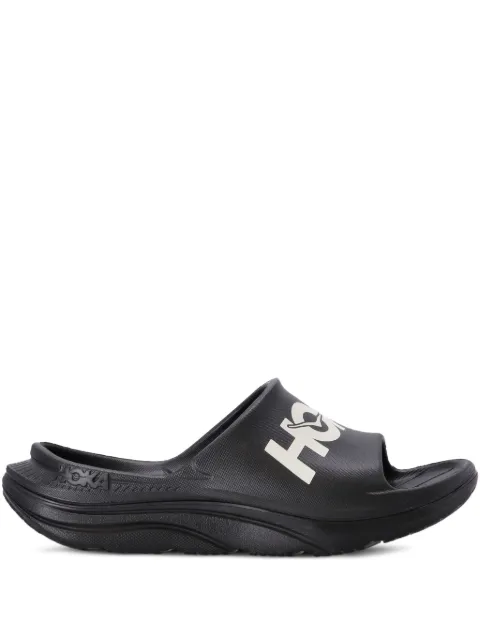 HOKA logo-motif slides Black 1155154