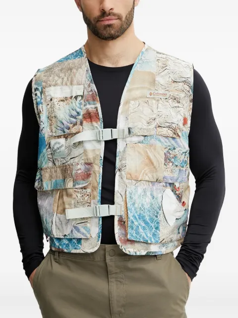 Columbia patchwork-print gilet 2126461335