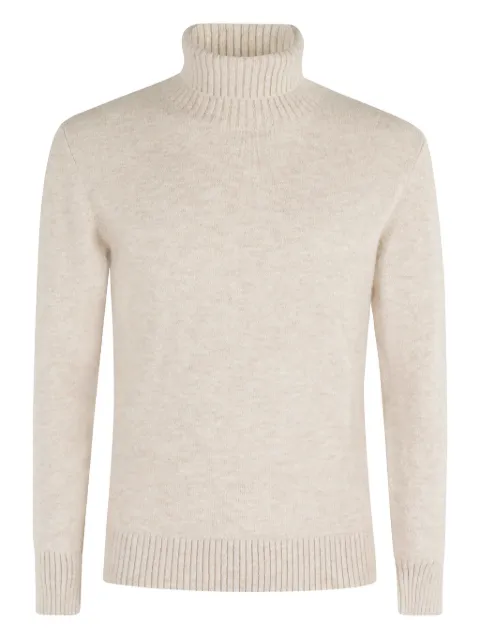 Kangra turtleneck ribbed-hem sweater Neutrals W6K211105097