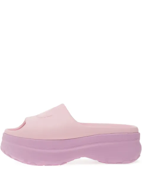 adidas Adifom platform logo slides Pink JI2613