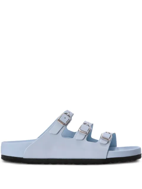 Birkenstock Florida Fresh triple-buckle flat sandals Blue 1030950