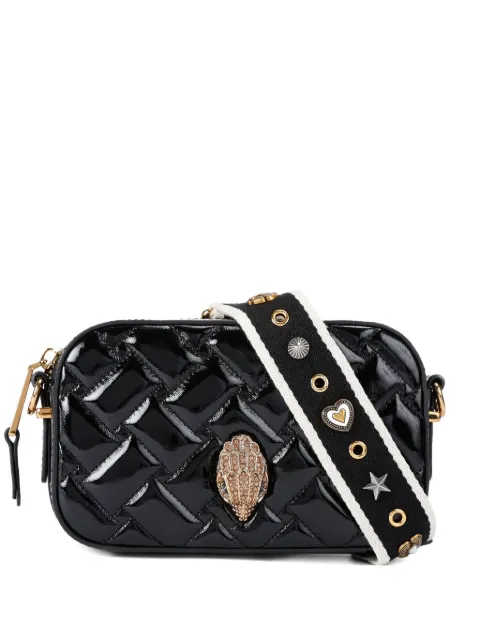 Kurt Geiger London Kensington leather cross body bag Black 9078900319