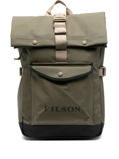 Filson Scout roll-top flap backpack Green FMBAG0083W0943
