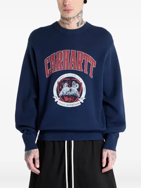 Carhartt WIP college-logo sweater Blue I034521E7XX