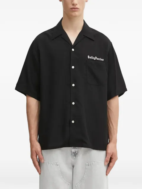 WACKO MARIA Guilty Parties short-sleeved shirt Black 25SSWMS