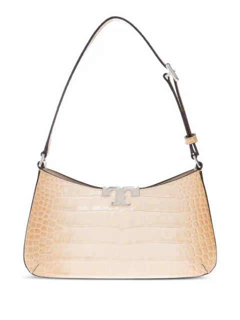 Tory Burch Eleanor crocodile-embossed shoulder bag Neutrals 167025