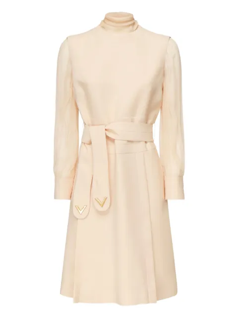 Valentino Garavani Crepe couture dress Neutrals BVAG301CF