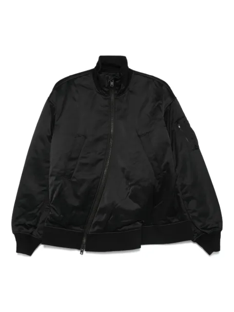 Y-3 long-sleeved bomber jacket Black JX2292
