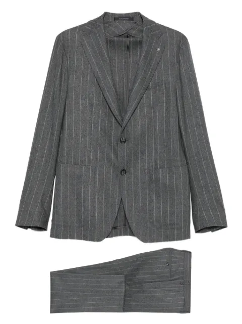 Tagliatore notched-lapels suit Grey 2SMC22K01C90055