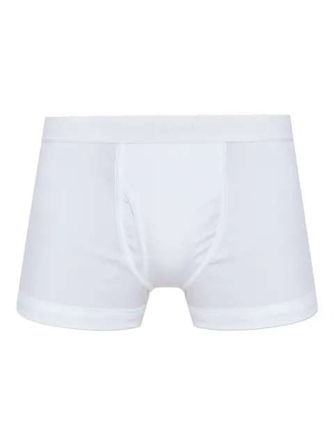 TOM FORD logo-embroidered stretch-cotton boxers White T4LC32040