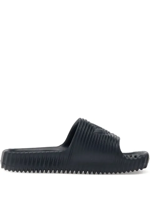 adidas Adilette 25 ribbed-sole slides Blue JR3615