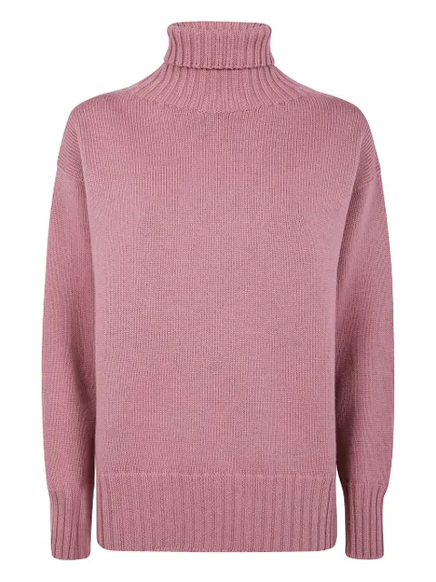 Drumohr turtleneck wool sweater Pink L5MN404L097