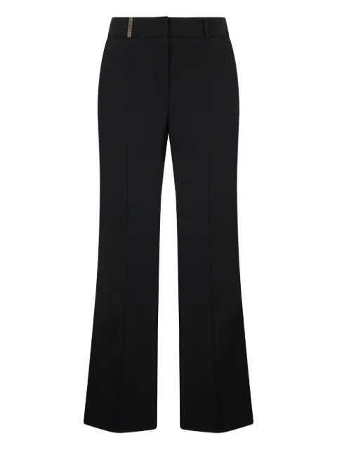 Peserico flared trousers Black A04783Z02008