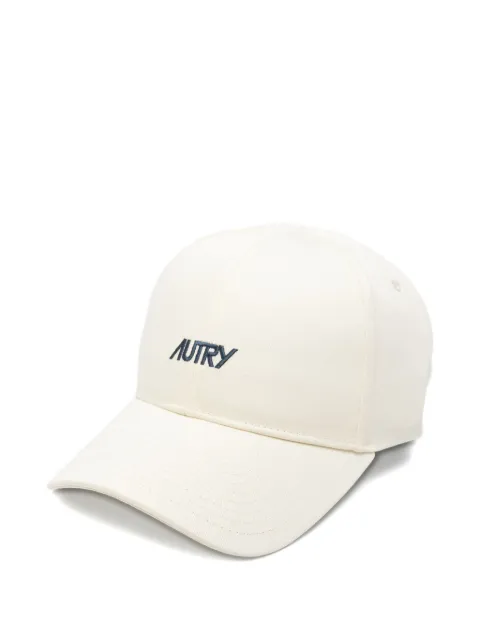 Autry embroidered cotton cap Neutrals ACPUR7BS