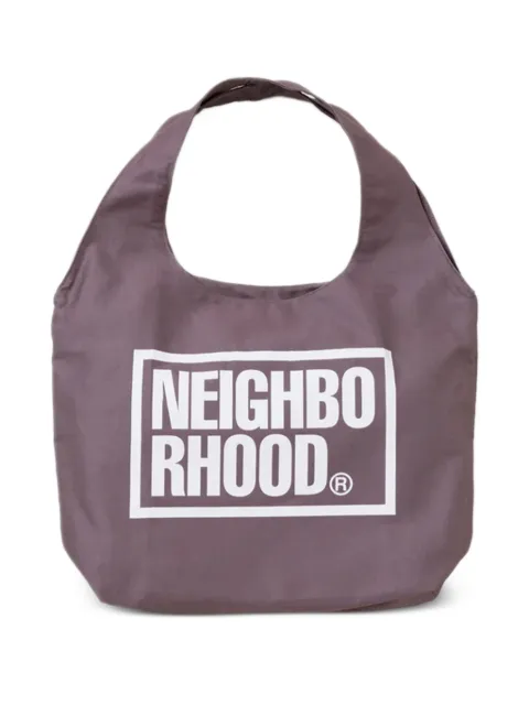 Neighborhood ID cotton tote bag Grey 241MYNHCG01