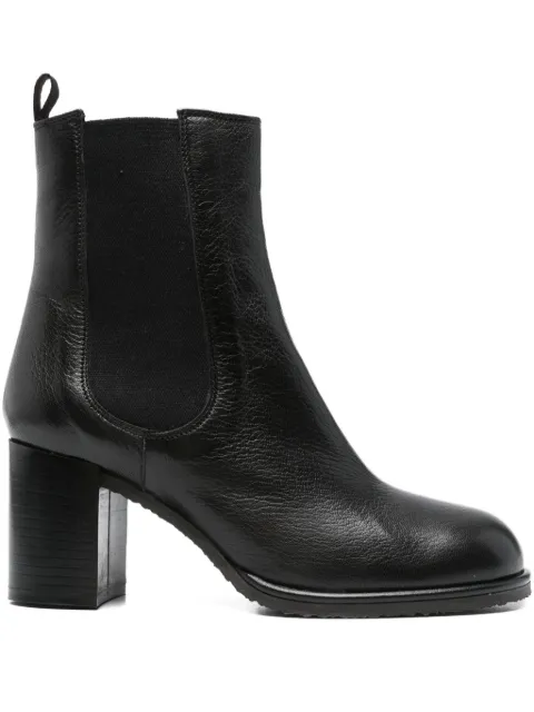 Roberto Festa 70mm elastic-panel block-heel boots Black MURIELS