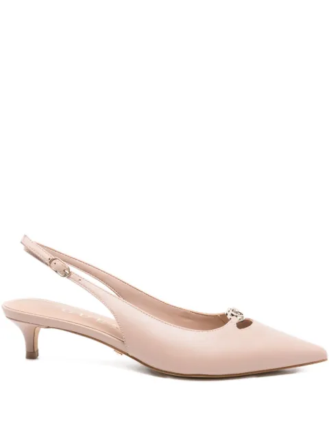GUESS USA slingback kitten-heel pumps Neutrals FLTJESLEA05