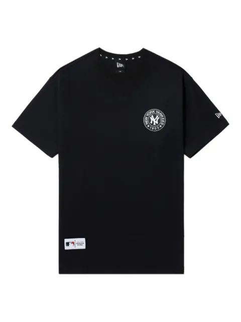 NEW ERA CAP Yankees logo-embellished T-shirt Black NERTEM00255X