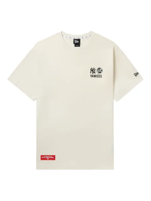 NEW ERA CAP Yankees logo T-shirt Neutrals NERTEM00243X