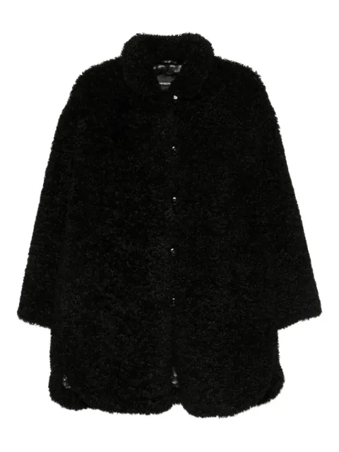 Emporio Armani single-breasted coat Black EW001470AF14731