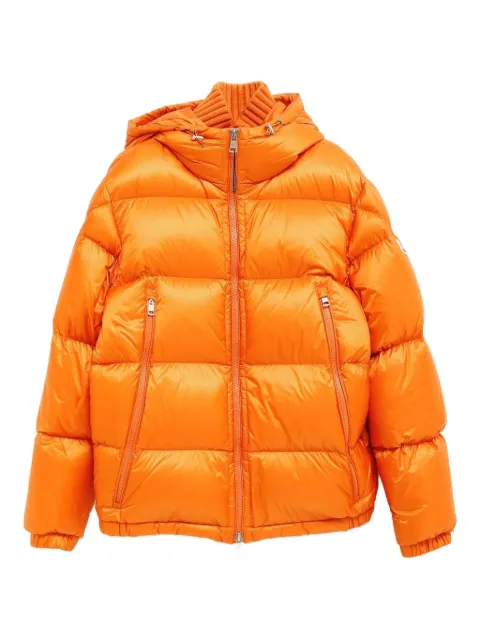 Moncler zip-fastening padded jacket Orange K20911A00237597XQ