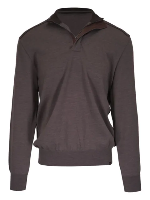Paul & Shark high-neck sweater Brown 15311103
