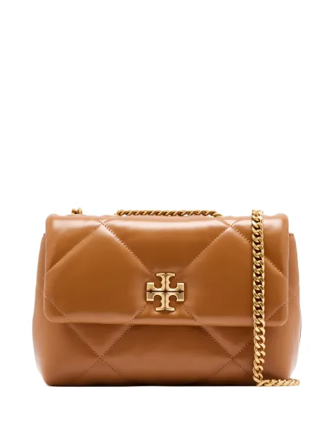Tory Burch small Kira diamond quilt shoulder bag Brown 154706